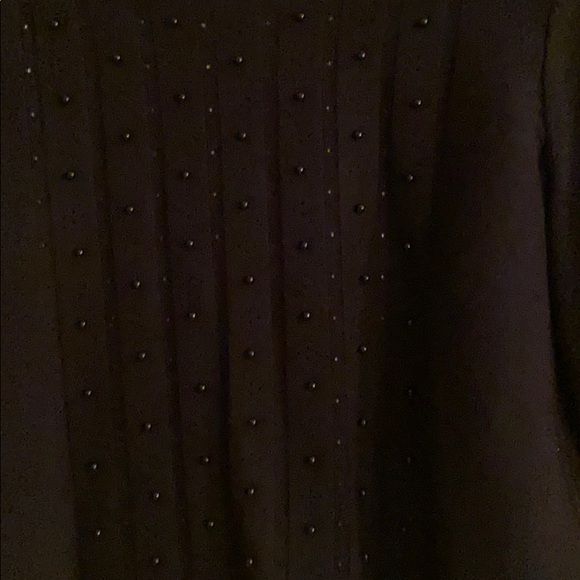 White House Black Market sweater/attached blouse . - Picture 2 of 2